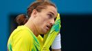 Ukrajinský tenista Alexandr Dolgopolov na turnaji v Brisbane