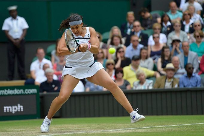 Marion Bartoliová na Wimbledonu 2013.