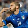 Euro 2016, Německo-Itálie: Leonardo Bonucci  slaví gól na 1:1