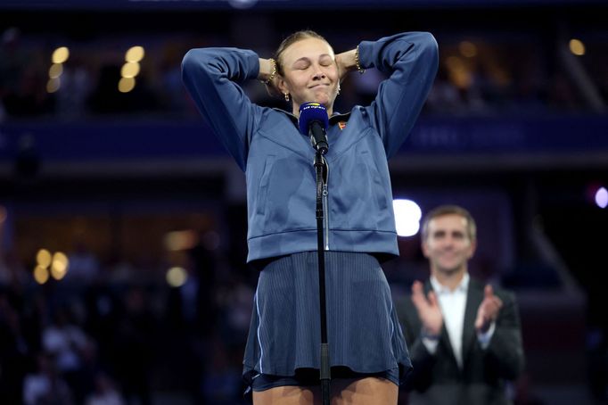 Aryna Sabalenková - Amanda Anisimovová, finále US Open 2025