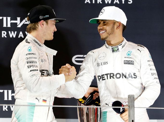 F1, VC Abú Zabí 2016: Nico Rosberg a Lewis Hamilton, Mercedes