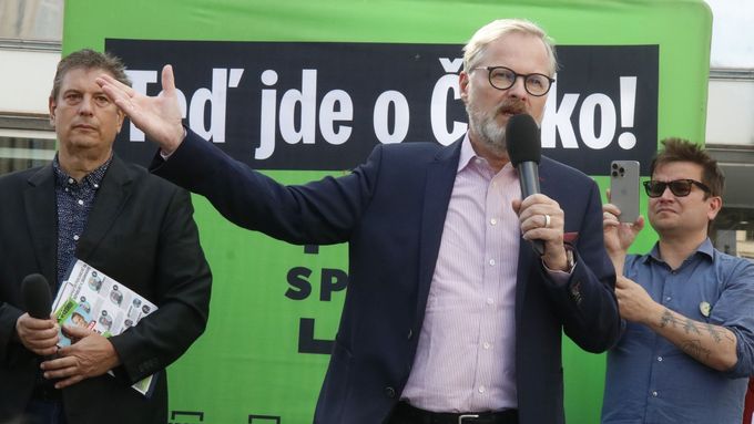 Aktuálně.cz přibližuje atmosféru mítinků ANO a SPOLU v Brně s ukázkami proslovů Andreje Babiše, Petra Fialy, Aleny Schillerové a Petra Hladík