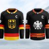 Návrhy hokejových dresů na olympiádu 2022 v Pekingu: Německo