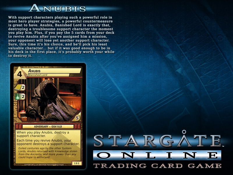 Stargate Online Trading Card Game