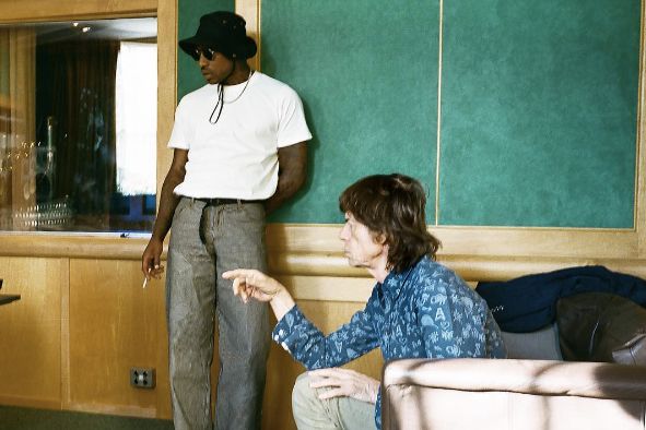 Mick Jagger a Skepta