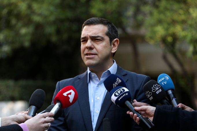 Řecký premiér Alexis Tsipras.