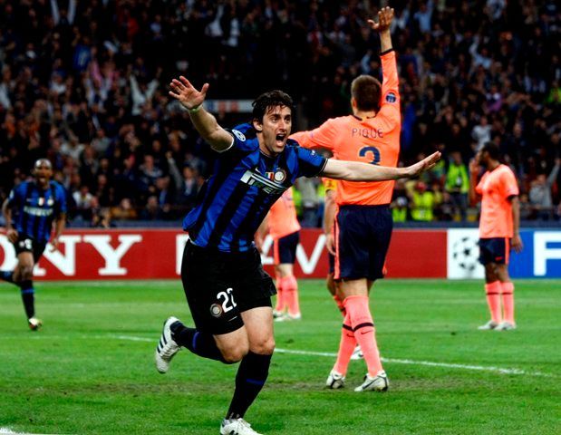 Inter vs Barcelona: Diego Milito
