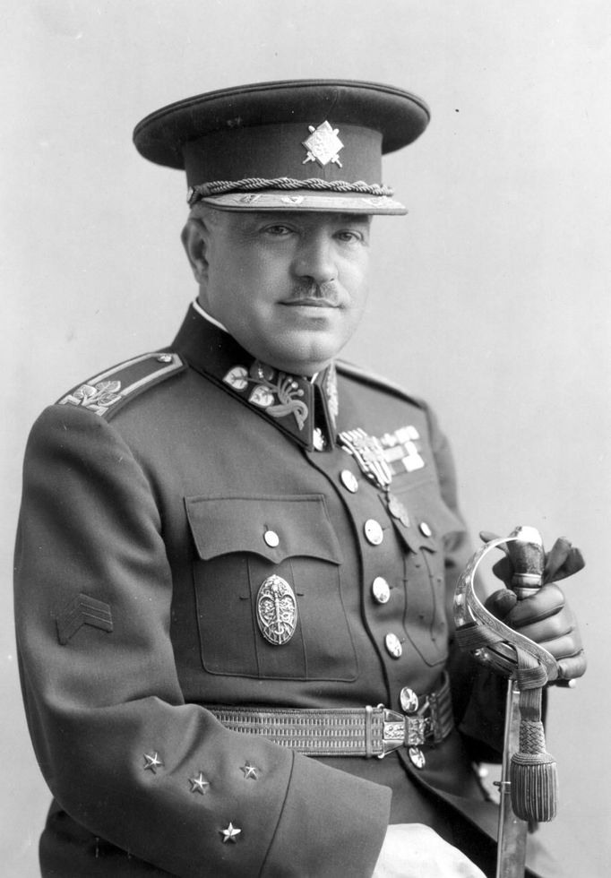 Arm. gen. Ludvík Krejčí, od listopadu 1933 náčelník Hlavního štábu. Po vyhlášení všeobecné mobilizace ustanoven Hlavním velitelem čs. branné moci. (VHÚ/Eduard Stehlík)