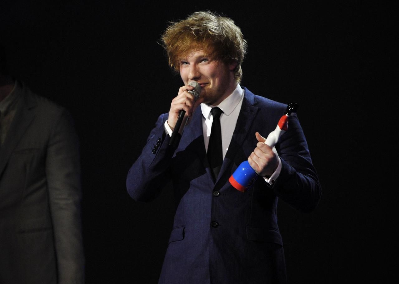 Brit awards 2012 - Ed Sheeran
