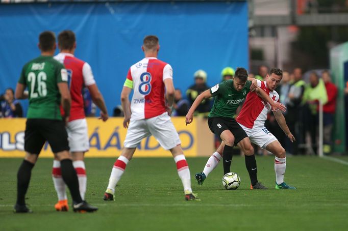 fotbal, finále MOL Cup 2017/2018, Slavia - Jablonec