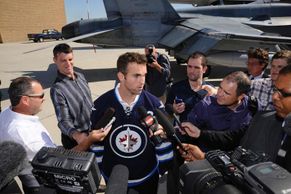 Sláva mezi stíhačkami. Winnipeg představil své dresy pro NHL