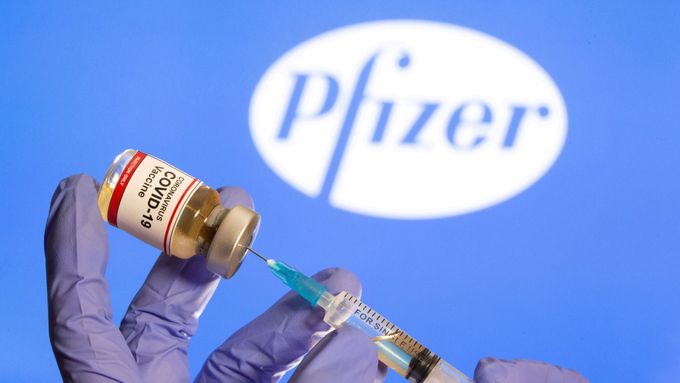 Vakcína od firmy Pfizer - ilustrační foto.