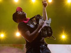 Tom Morello před několika dny vystoupil na polském festivalu Open'er.