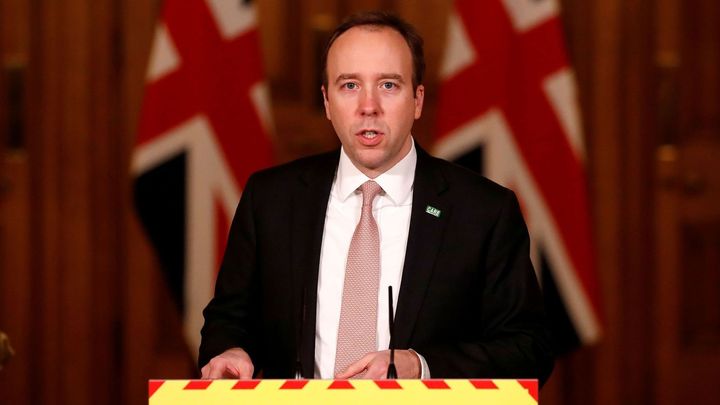 Britský ministr zdravotnictví rezignoval. Osudným se mu stalo líbání poradkyně; Zdroj foto: Reuters