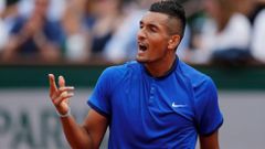 Nick Kyrgios na French Open 2016