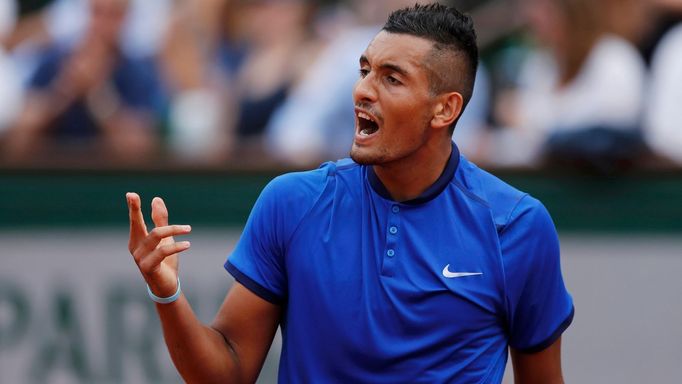 Nick Kyrgios na French Open 2016