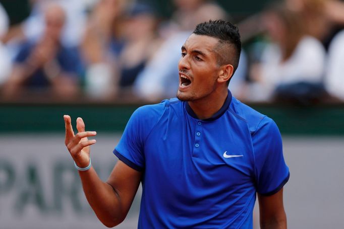 Nick Kyrgios na French Open 2016