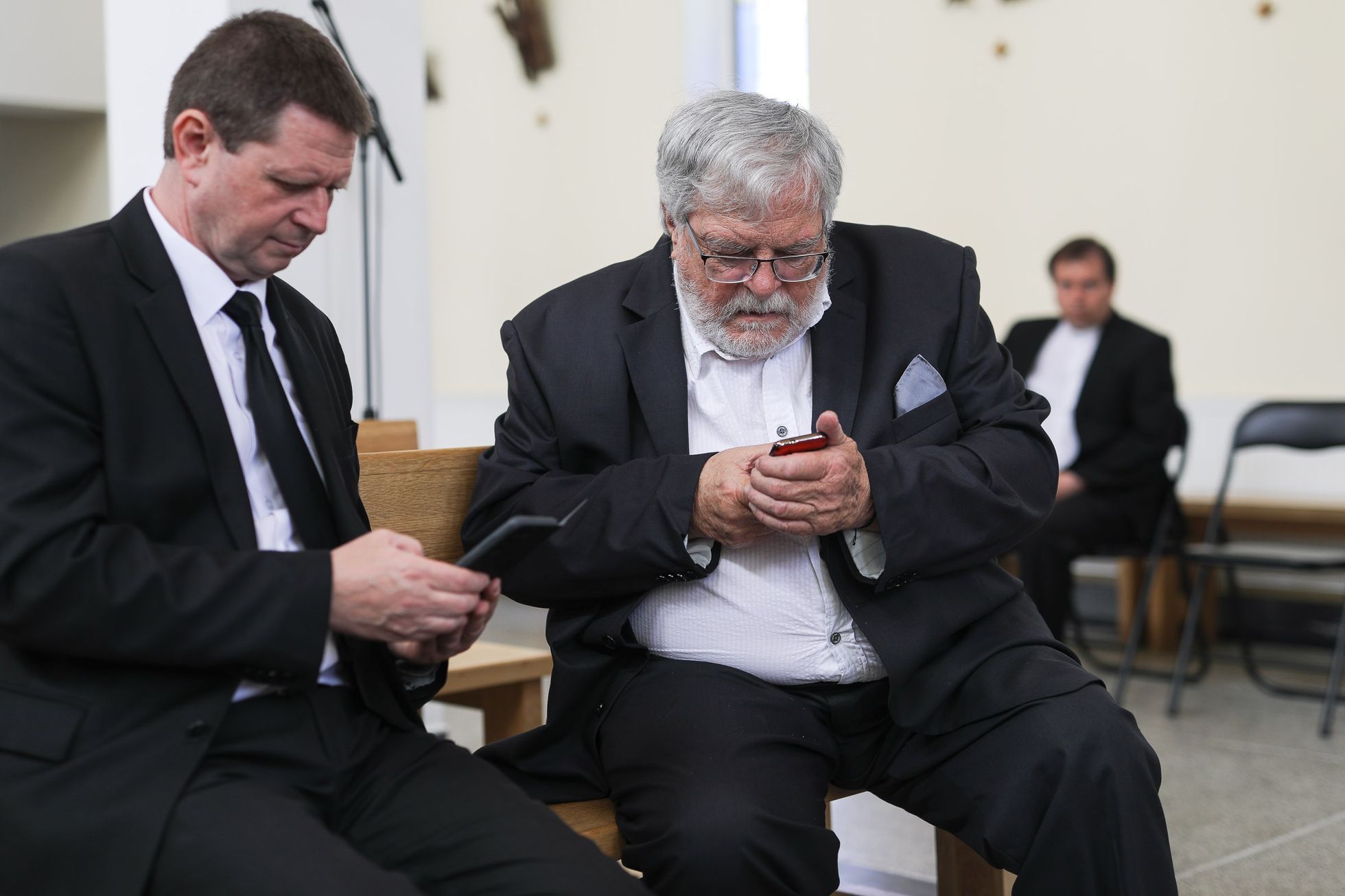 Poslední rozloučení, pohřeb, Libuše Šafrnáková - Jan Kačer