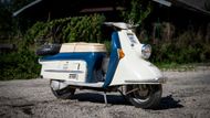 Aukce Retro Garáž na Prague Car Festivalu 1. listopadu letošního roku nabídne hned tři stroje s vyvolávací cenou jedna koruna. Jde mimo jiné o skútr Heinkel Tourist 103 A2 z roku 1961.