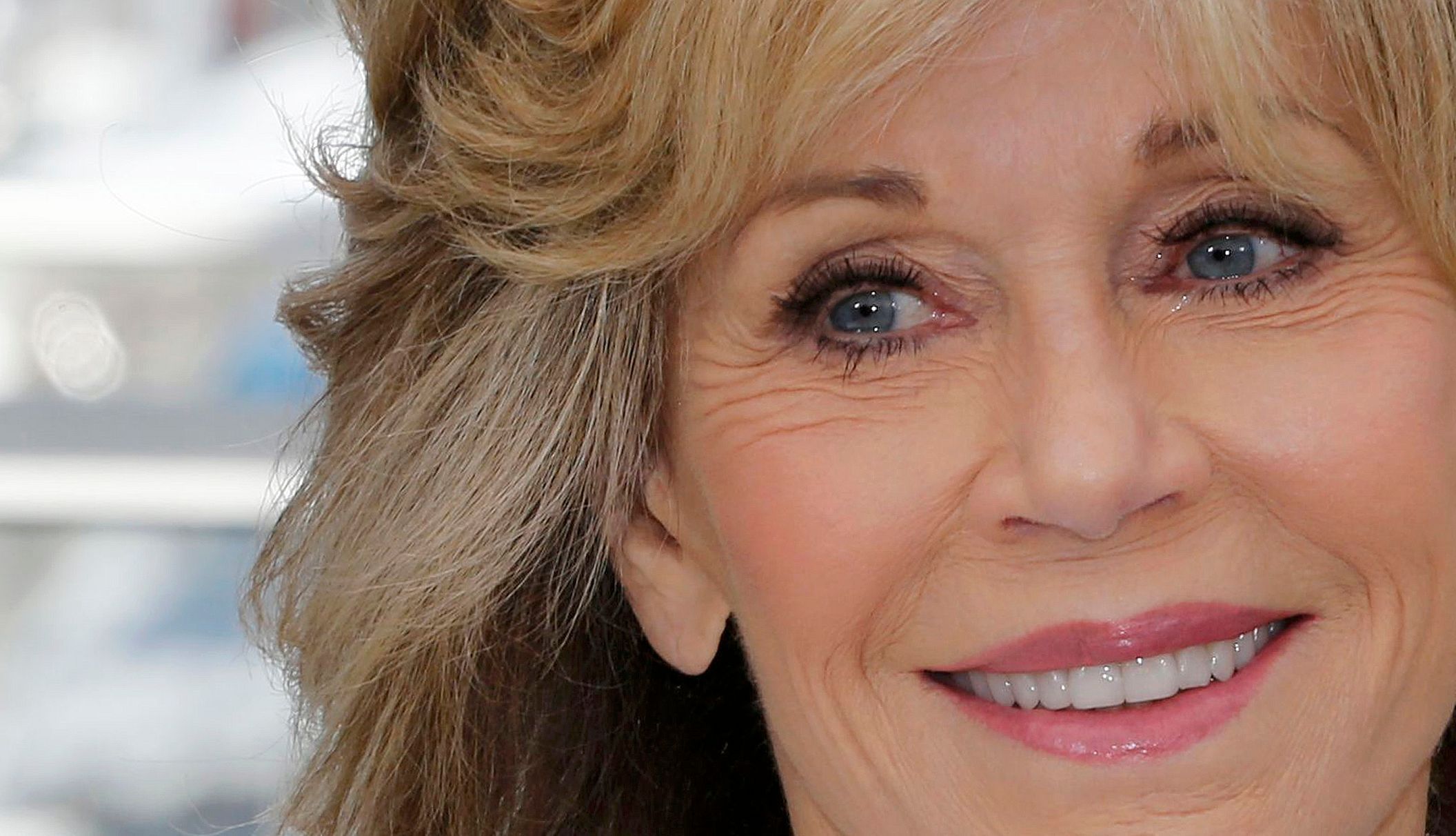 Cast member Jane Fonda poses during a photocall for the film &quot;Youth&quot; in competition at the 68th Cannes Film Festival in Cannes