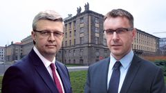 Kandidáti na nové ministry: Karel Havlíček (ministerstvo průmyslu a obchodu) a Vladimír Kremlík (ministerstvo dopravy)