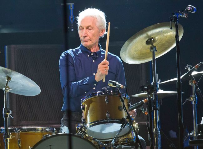 Charlie Watts a Mick Jagger