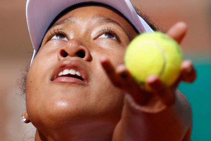 Naomi Osakaová ve 3. kole French Open.