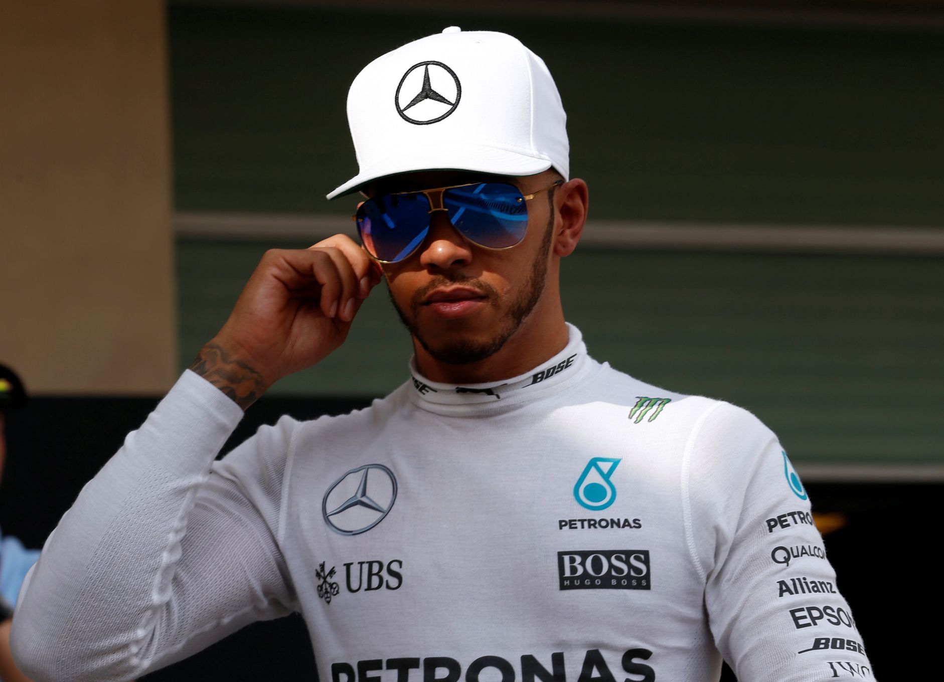 Lewis Hamilton v Abú Zábí 2016