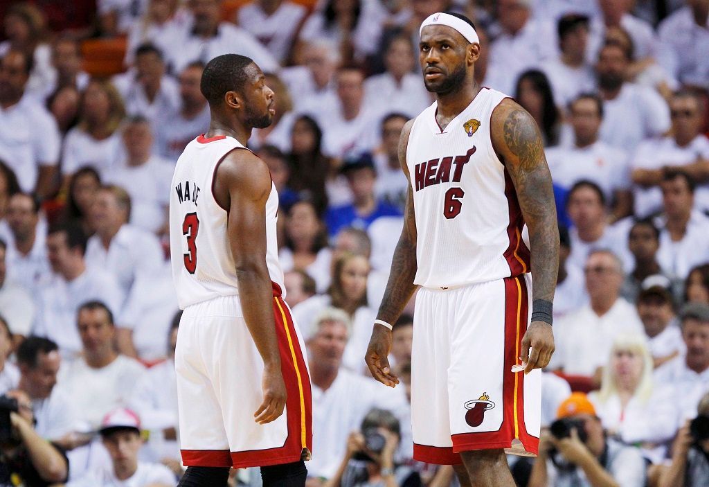 Finále NBA: Miami - Dallas (Wade a James)