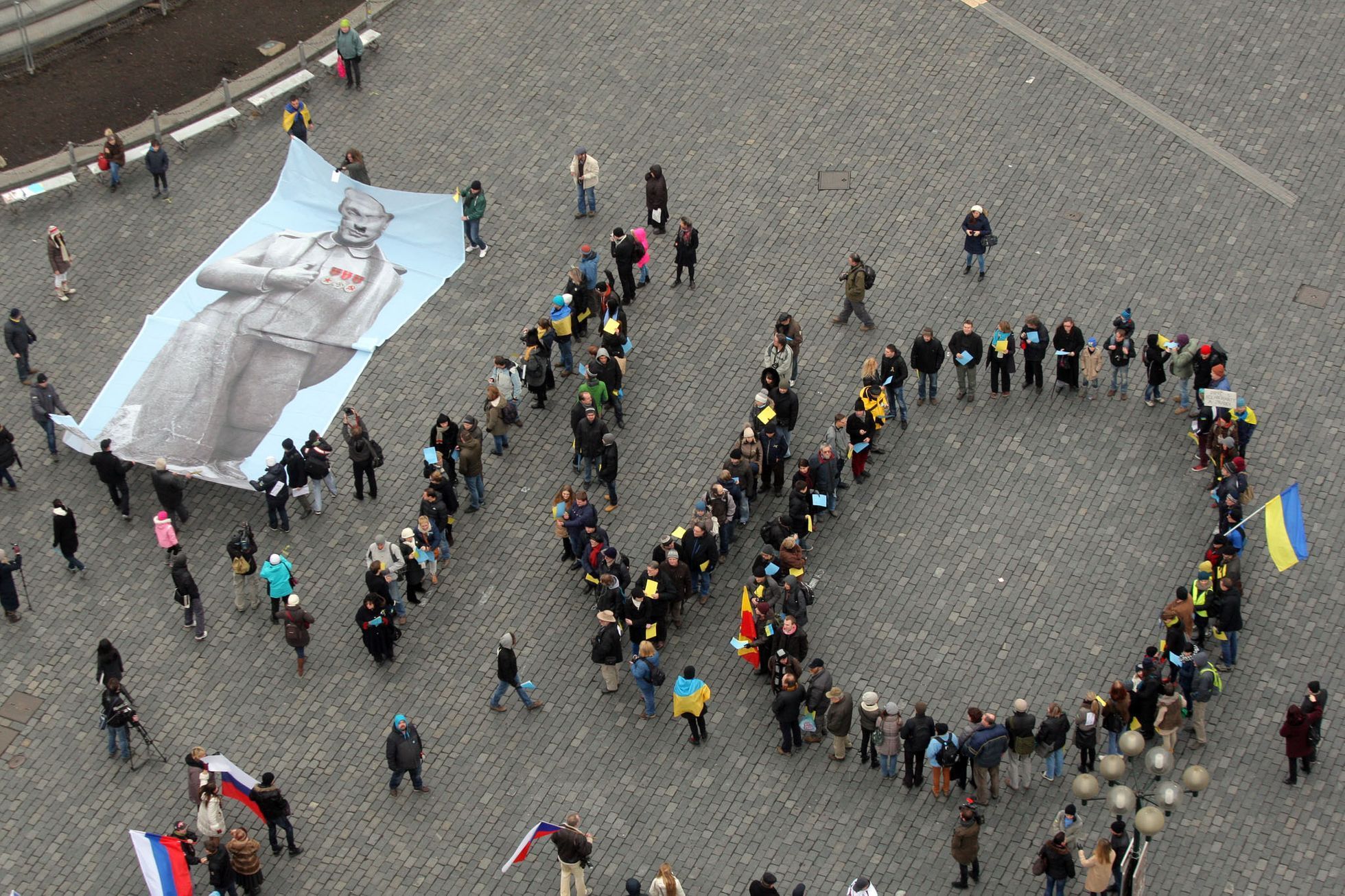 Demonstrace proti Putinovi