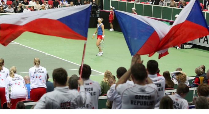 Fed Cup, Česko - Austrálie: čeští fanoušci