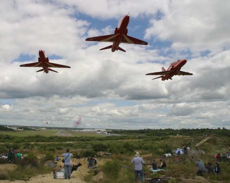 Farnborough, letecká přehlídka