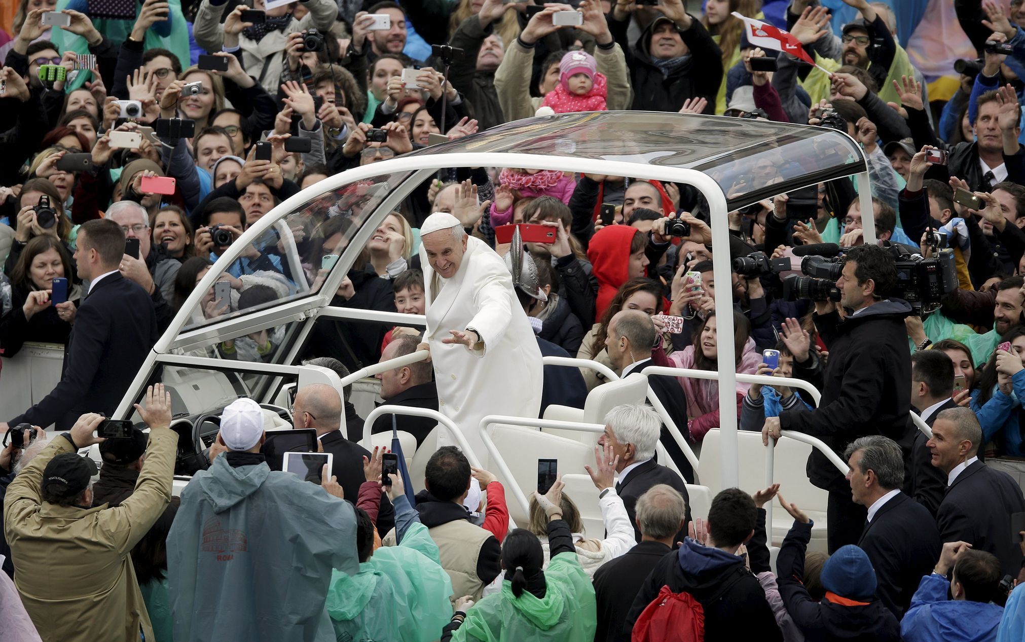 Papež František ve Vatikánu, 5. duben 2015