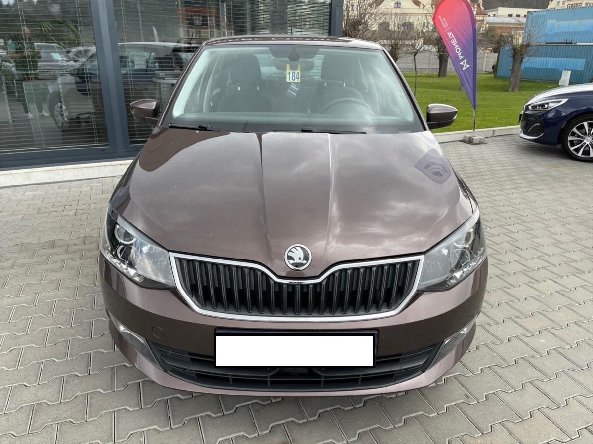 Škoda Fabia po havárii