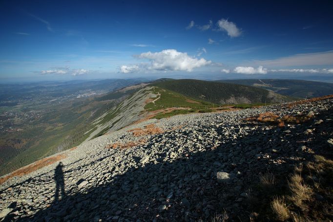 Obří hřeben v Krkonoších