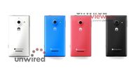 Huawei W1 - na oficiální fotografii Třetím z mobilů je čtyřpalcový Huawei W1 určený pro běh s operačním systémem Windows Phone 8.