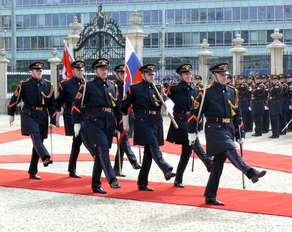 Zeman na návštěvě Slovenska