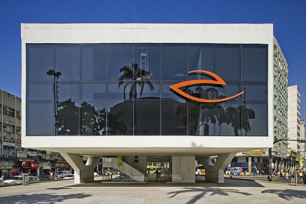 Oscar Niemeyer - Rio de Janeiro - Kulturní centrum Duque de Caxias