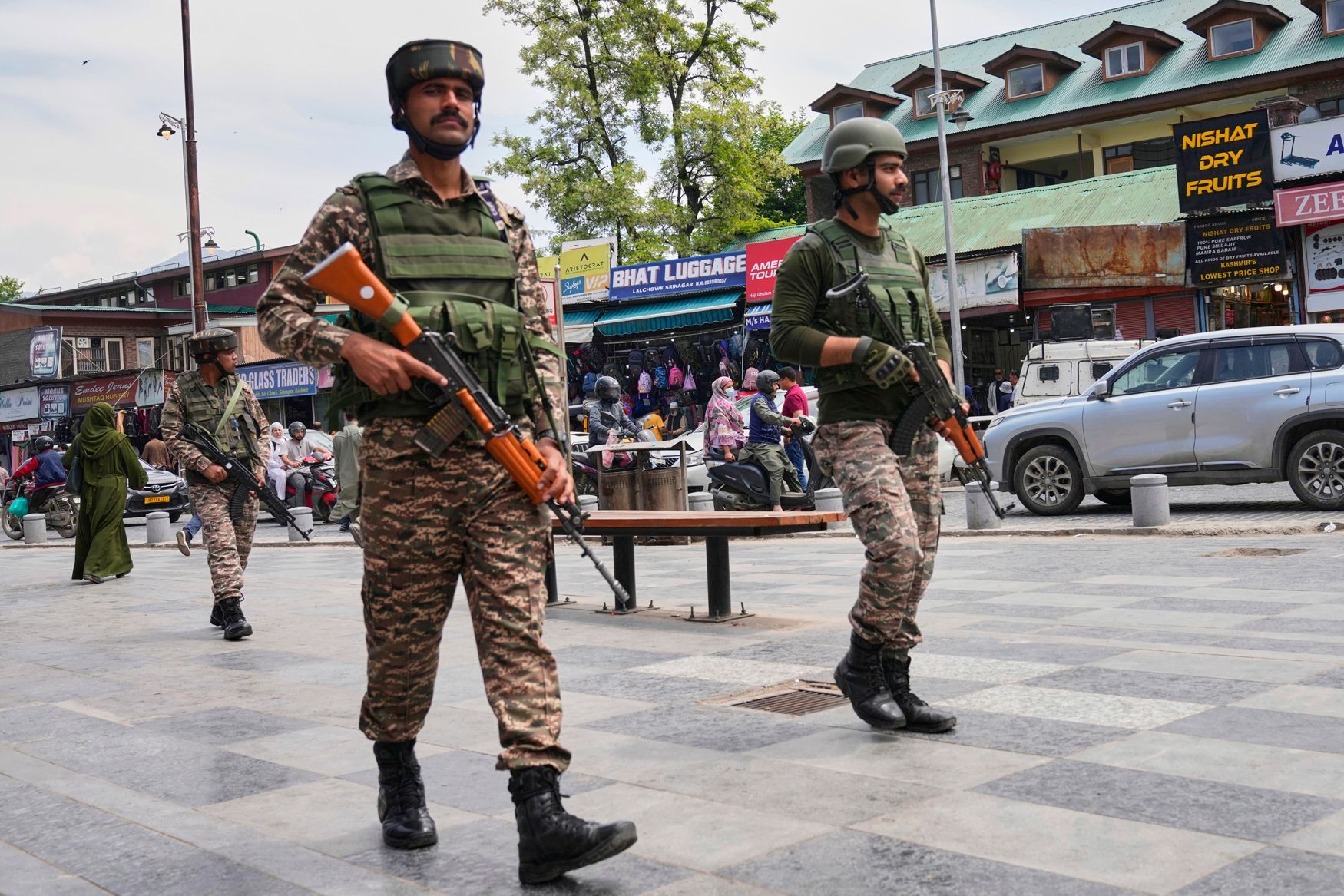 Kashmir, Indie, Pakistan, útok