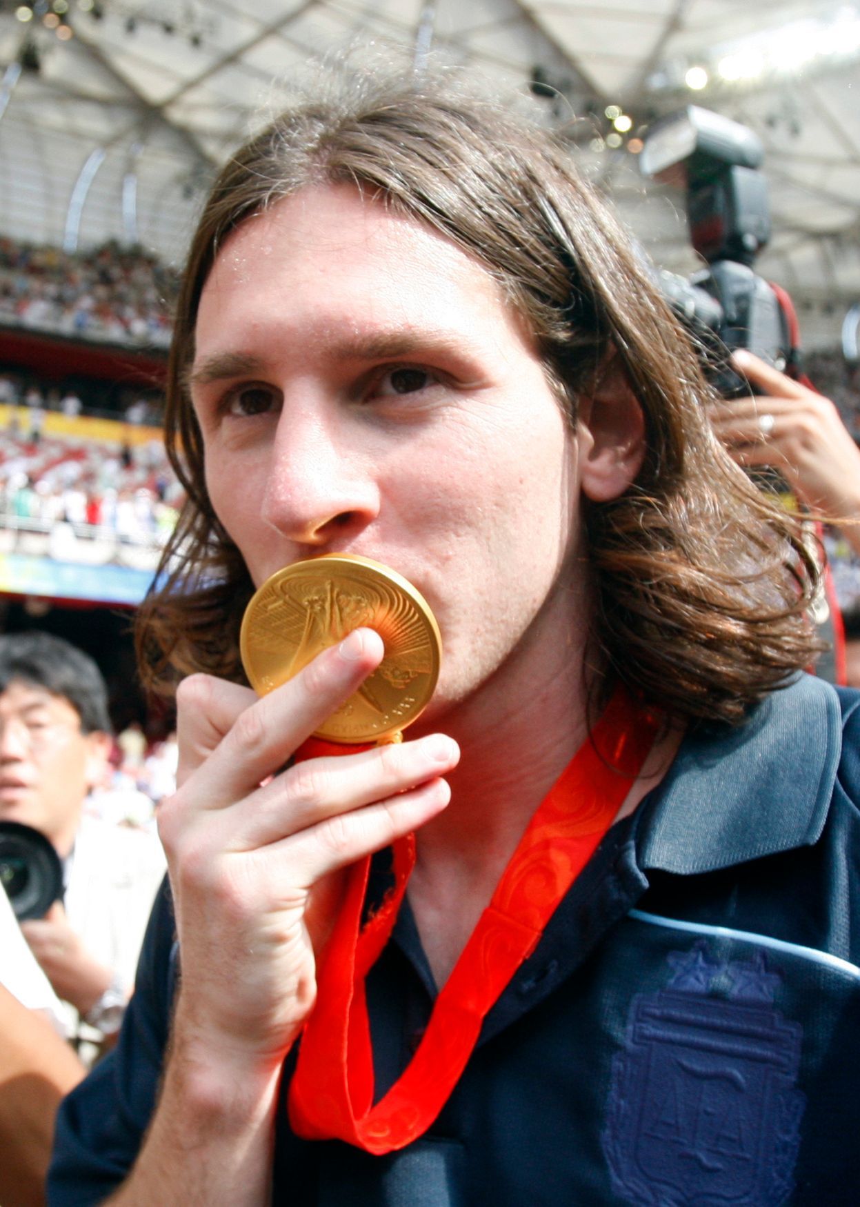 Lionel Messi na olympiádě v Pekingu 2008
