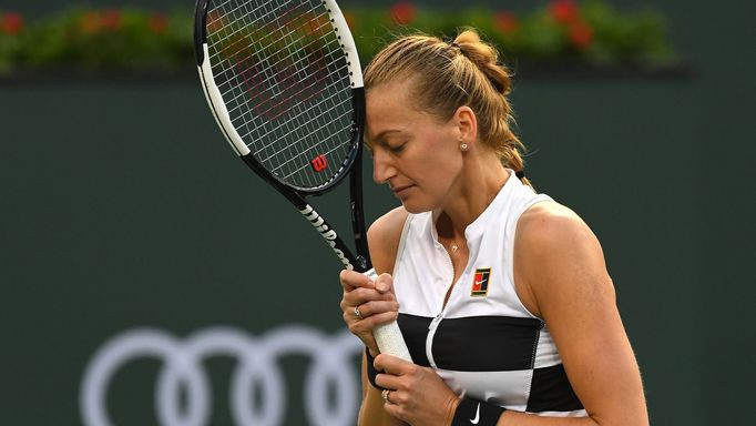 Petra Kvitová v Indian Wells.