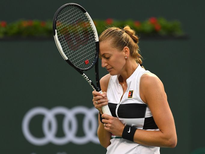 Petra Kvitová v Indian Wells.