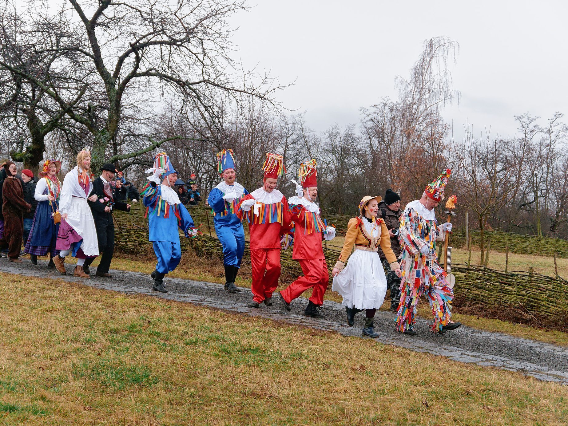 Masopust v Muzeu lidových staveb v Kouřimi, 2024