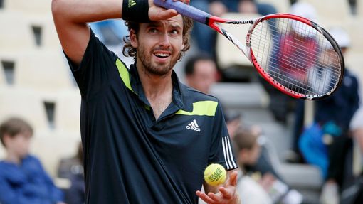 Ernests Gulbis na French open 2014