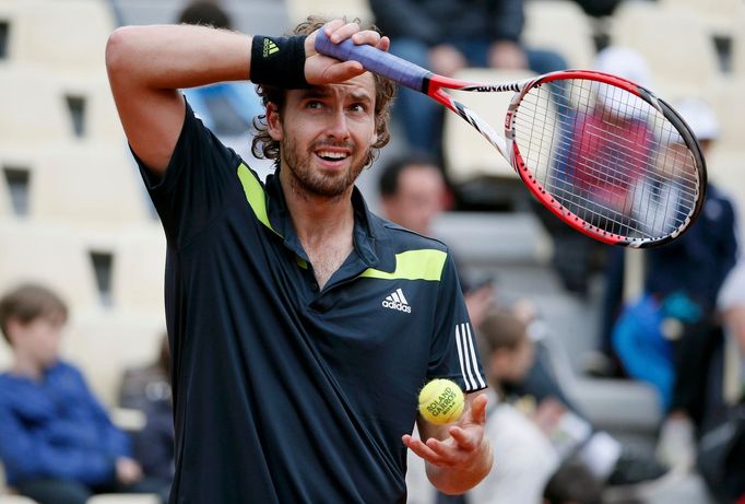 Ernests Gulbis na French open 2014