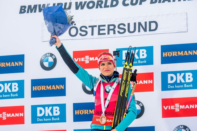 SP Östersund, stíhačka Ž:  Gabriela Koukalová