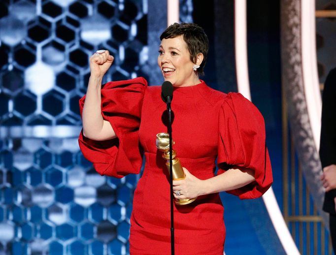 Olivia Colmanová proměnila nominaci za Korunu, historický seriál o královně Alžbětě II.