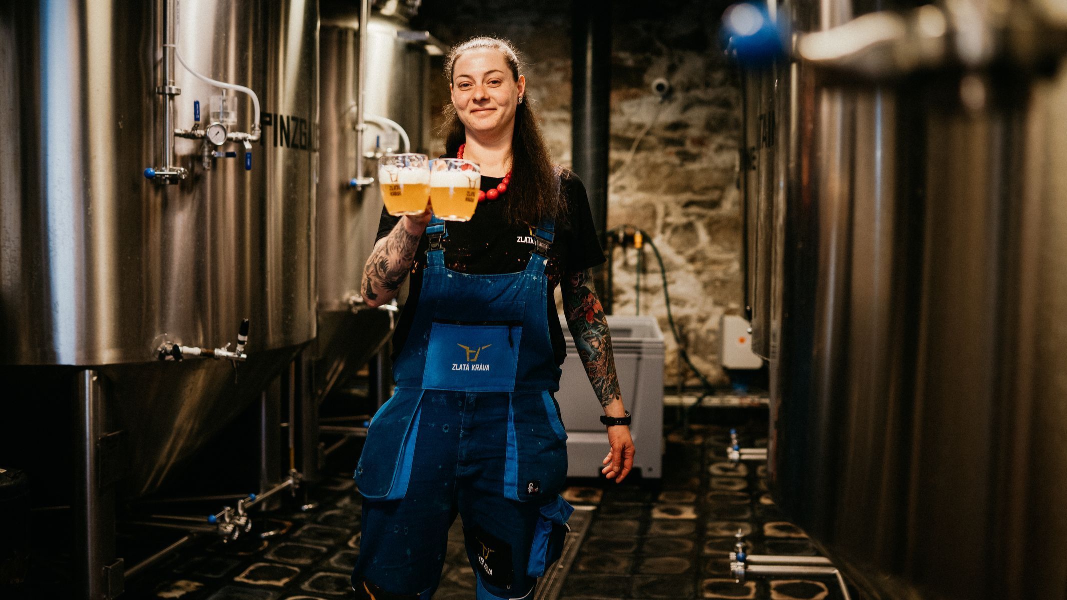 pivovar zlatá kráva sládková Nepomuk pivo