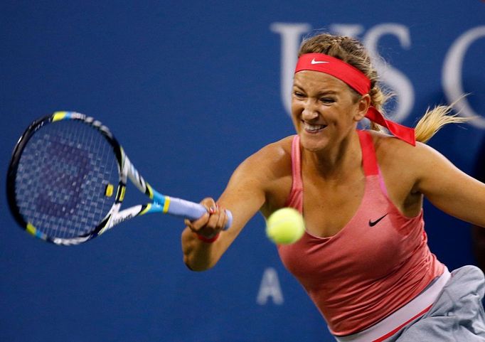 Viktoria Azarenková na tenisovém US Open 2013