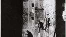 STALINGRAD - STREET FT. Through the windowless side of a ruined building, a photographer records the horrific street fighting which proceeded, literally, from one buildi Date: Source: Photograph by Georgi Zelina MELEDIN COLLECTION